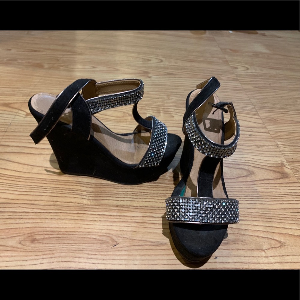 Wedged heels